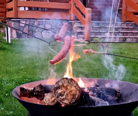 Farma wolnej chwili - udogodnienia ognisko i grill